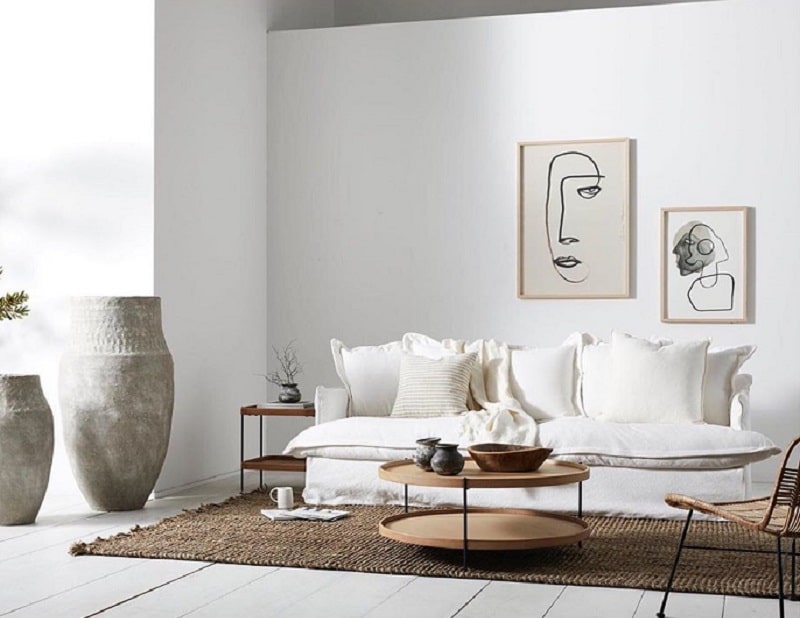 Inspirational White Decor Ideas For Living Room