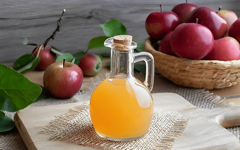 Apple Cider Vinegar to Drain Flies Away