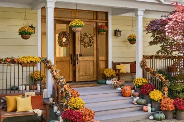 Doorway Decor for a Grateful Thanksgiving